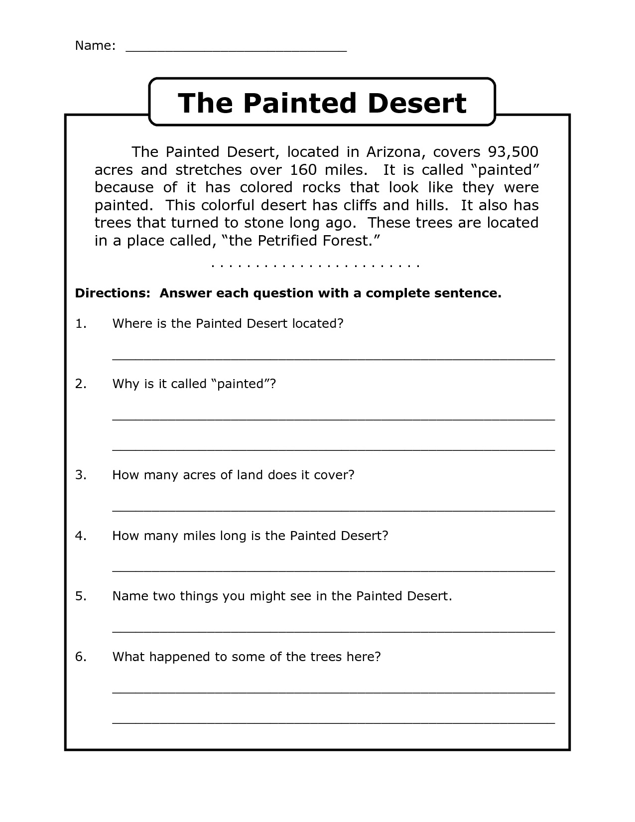 10 Best 4th Grade Reading Worksheets Free Printable Printablee Worksheets Library 10 Best 4th Grade Reading Worksheets Free Printable Printablee Worksheets Library