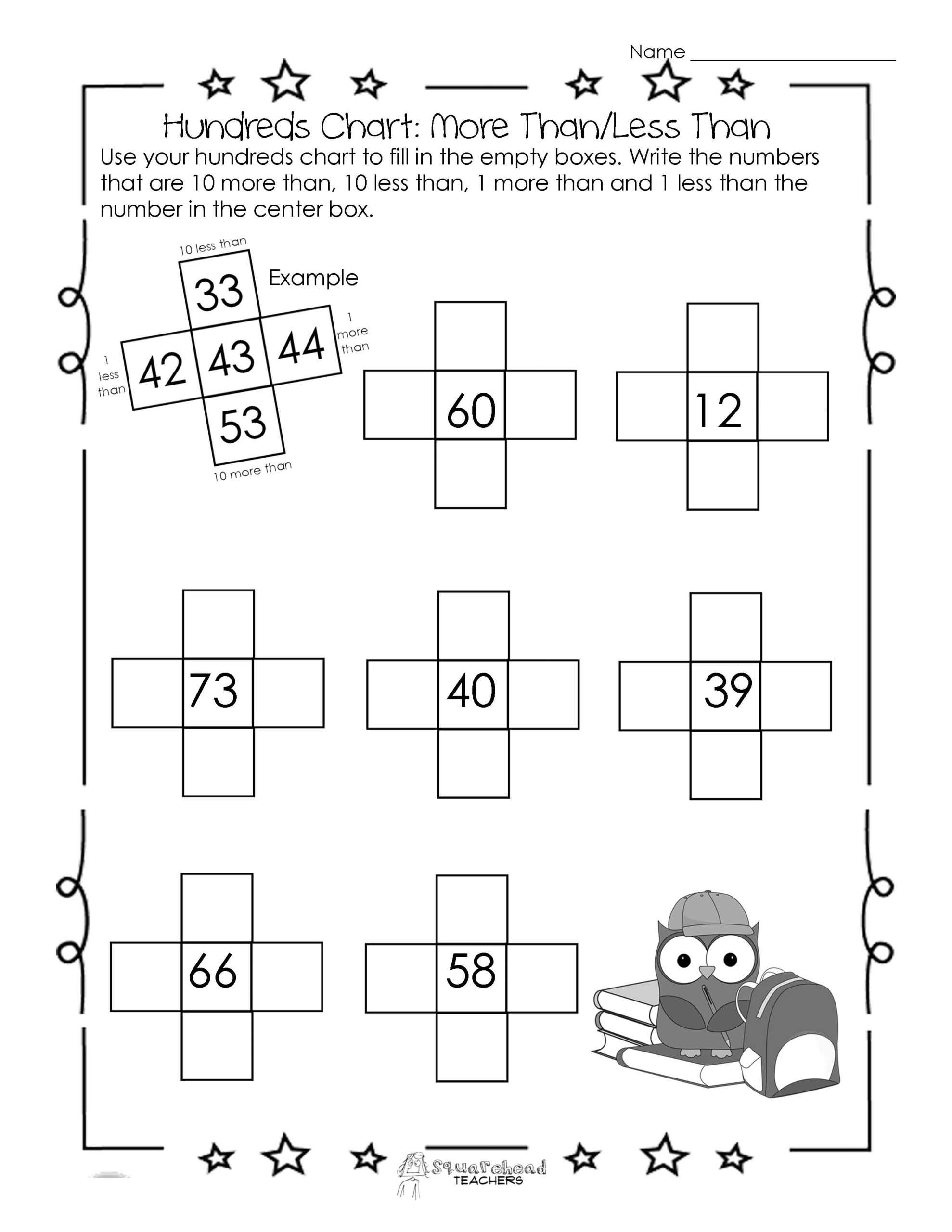 Add And Subtract 10 Worksheet