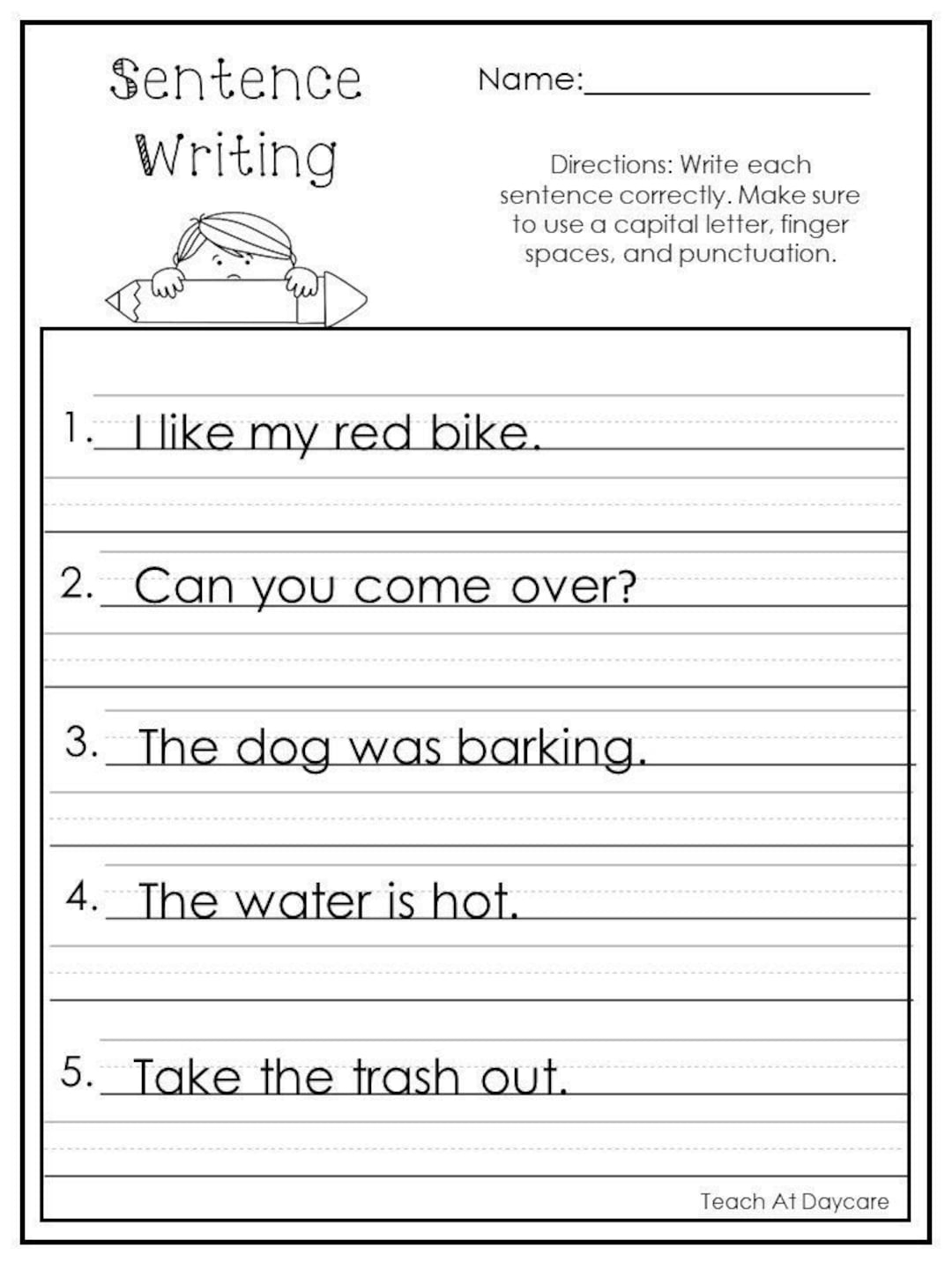 1st Grade Writing Prompt Made By Teachers