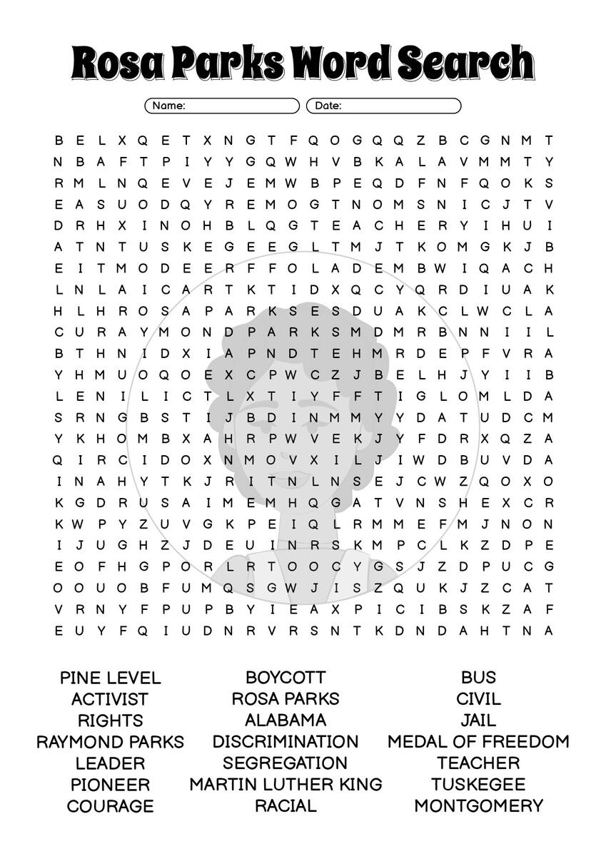 14 Rosa Parks Timeline Worksheet Free PDF At Worksheeto 14 Rosa Parks Timeline Worksheet Free PDF At Worksheeto