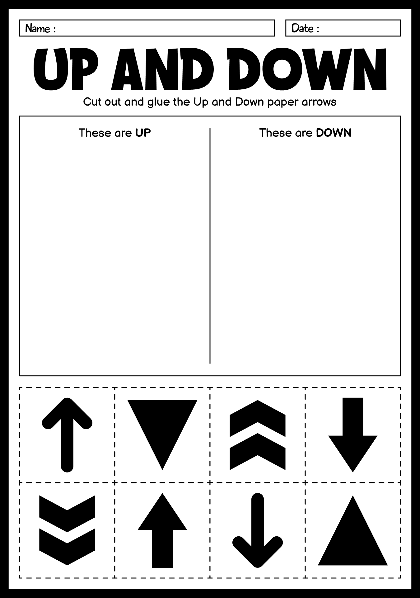 14 Up And Down Worksheets Free PDF At Worksheeto 14 Up And Down Worksheets Free PDF At Worksheeto
