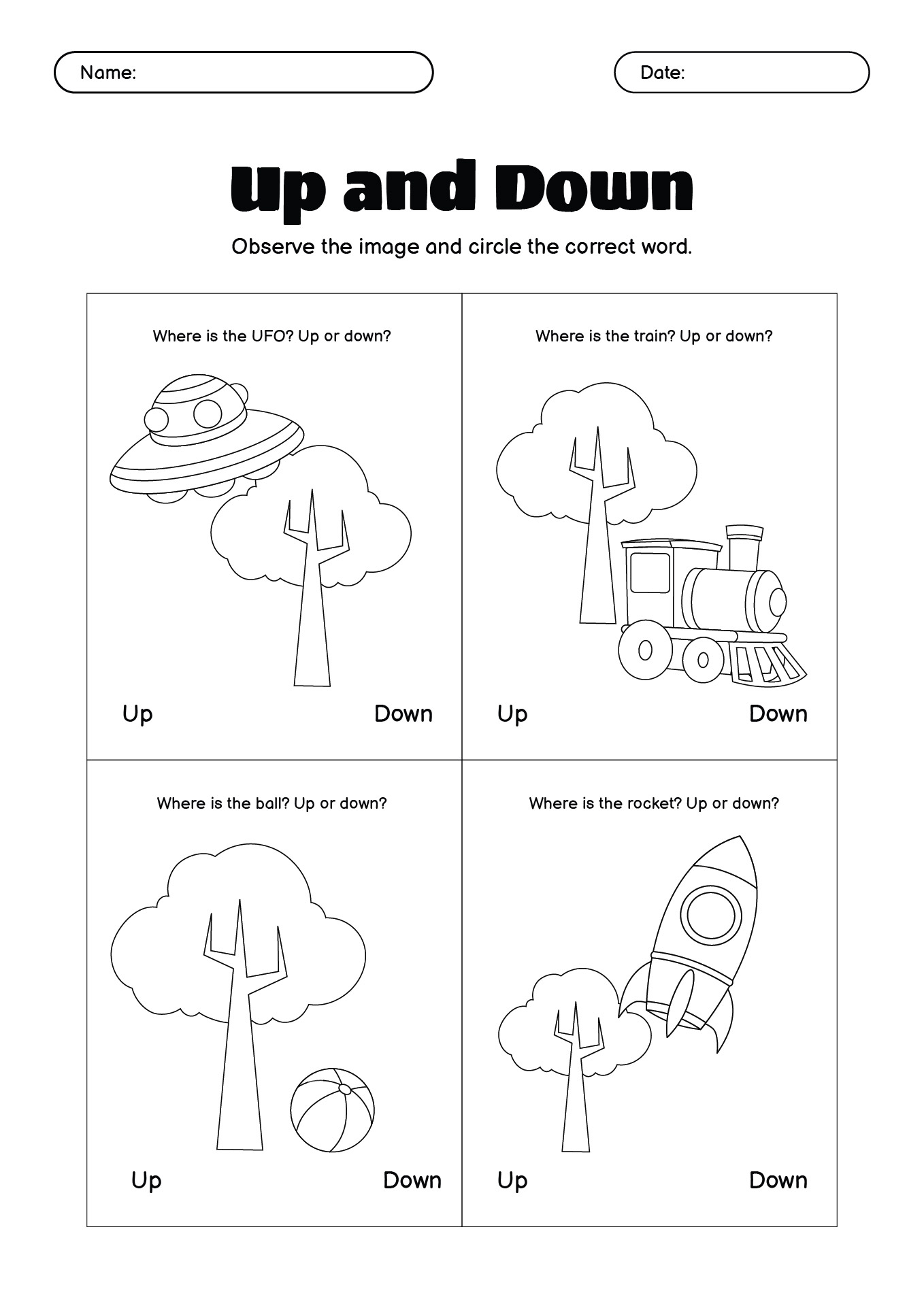 14 Up And Down Worksheets Free PDF At Worksheeto 14 Up And Down Worksheets Free PDF At Worksheeto