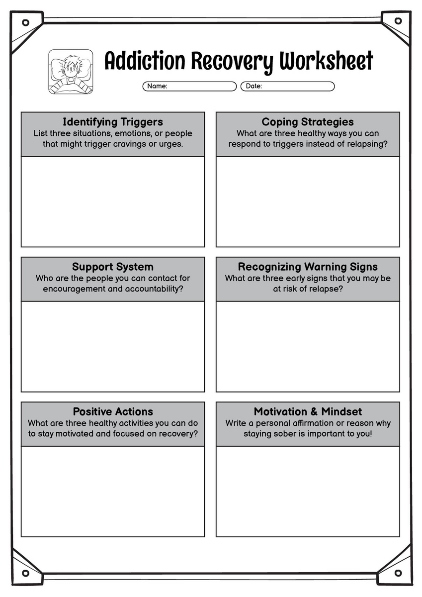15 CBT Worksheets For Addiction Free PDF At Worksheeto