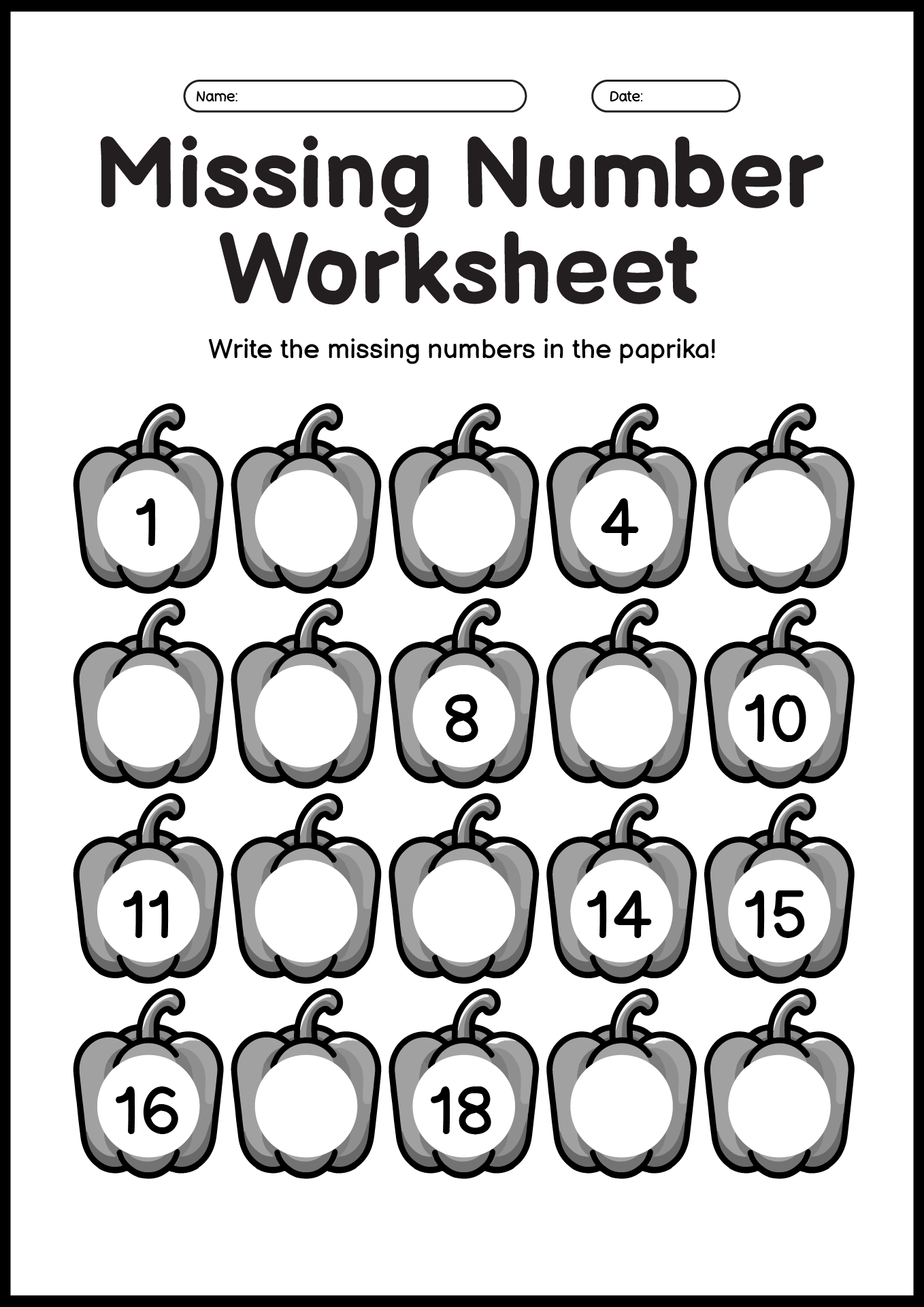 1st Grade Subtraction Worksheets