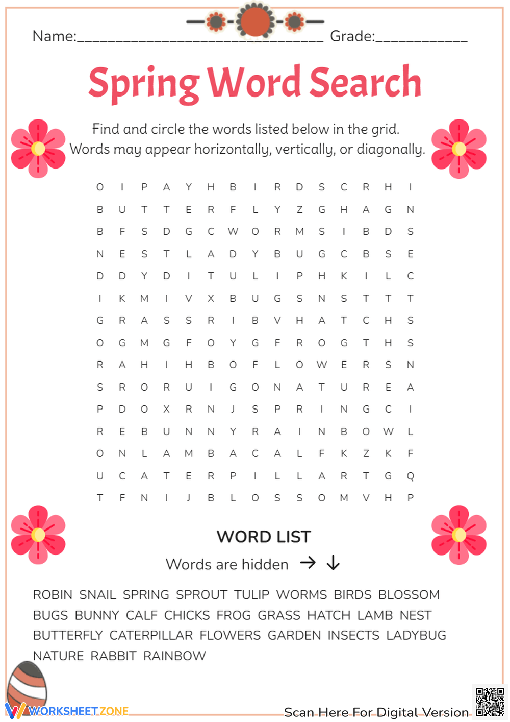 3rd Grade Spring Worksheets 3rd Grade Spring Worksheets