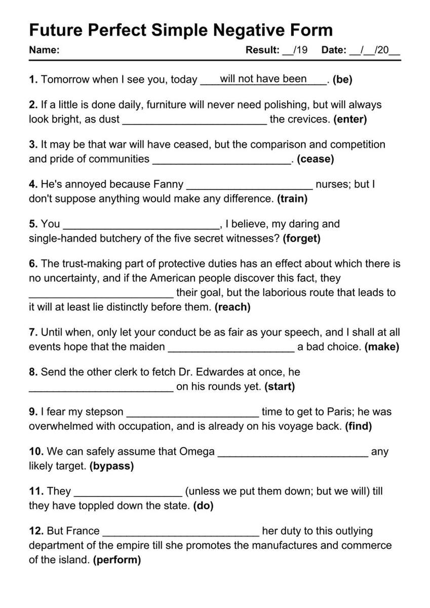 Class 6 Present Perfect Vs Past Simple Tense Practice PlanetSpark