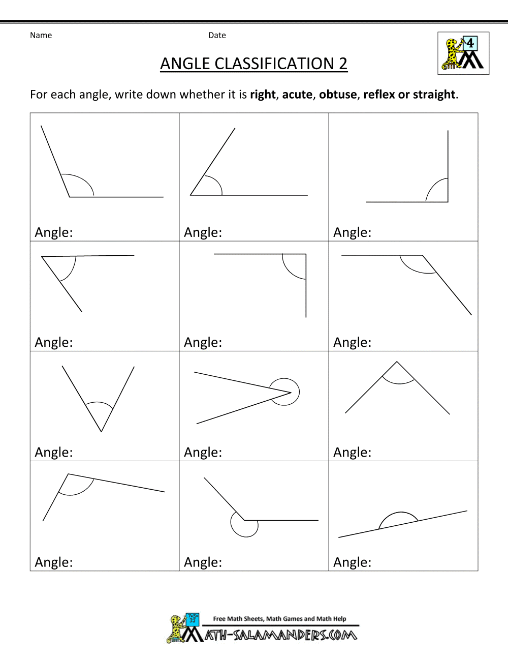 4th Grade Geometry