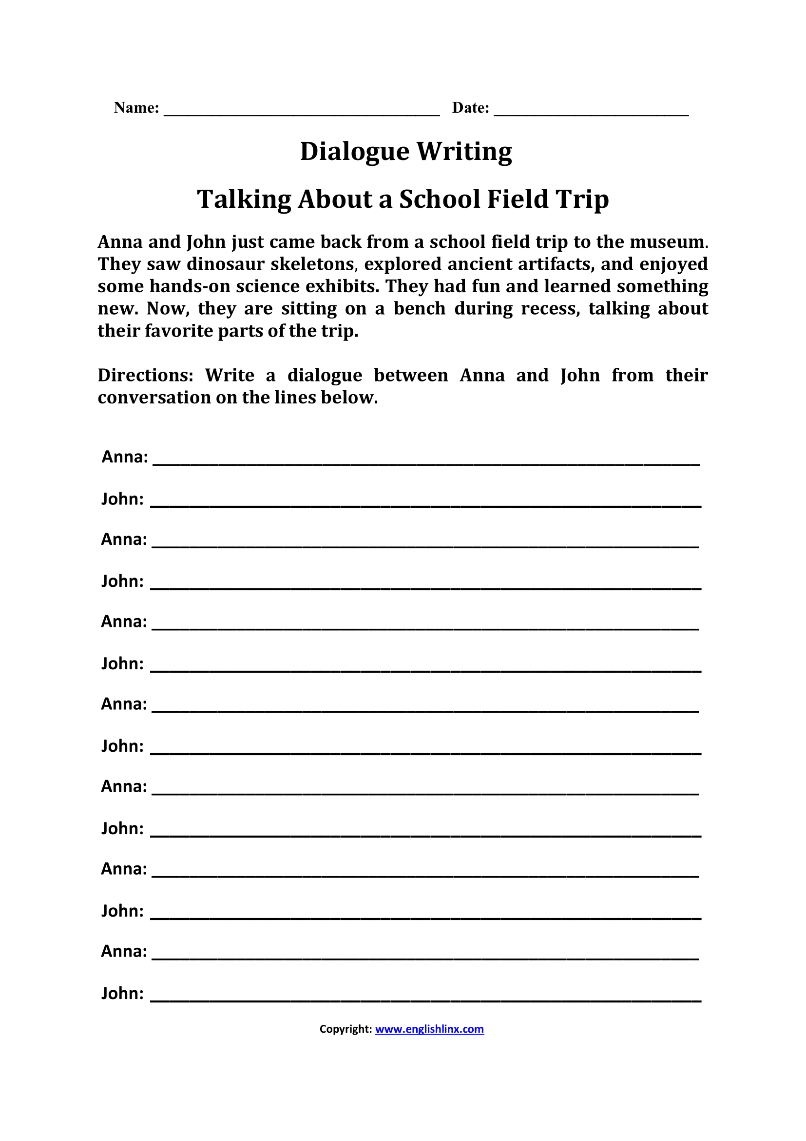 4th Grade Writing Worksheets Printable Writing Practice For Fourth Grade