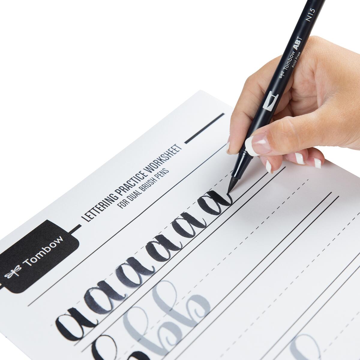 6 Resources For Free Lettering Worksheets Tombow USA Blog
