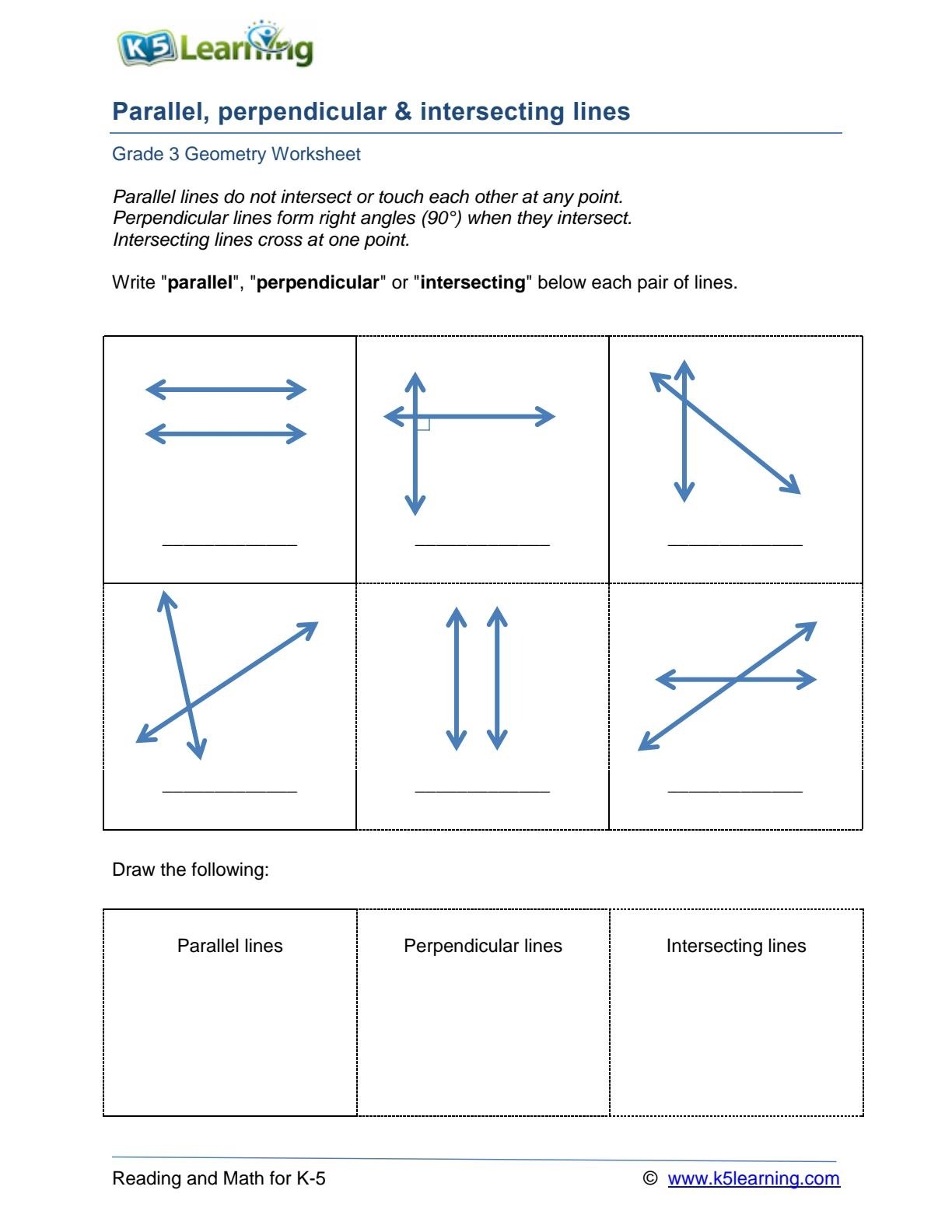 9 Comprehensive Parallel And Perpendicular Lines Worksheets The Teach Simple Blog