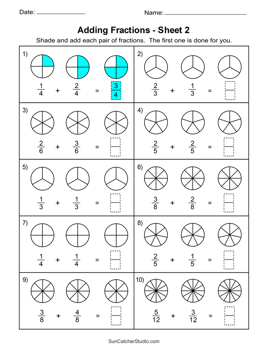 Adding Fractions Worksheets Same And Unlike Denominators Free Printables Lettering SVG Files Tools Apps Adding Fractions Worksheets Same And Unlike Denominators Free Printables Lettering SVG Files Tools Apps