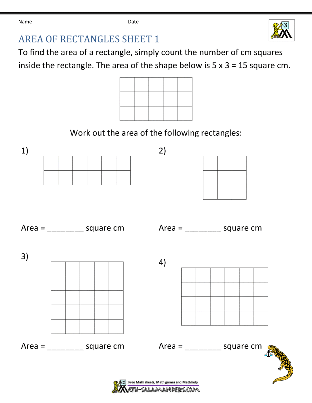 Area And Perimeter Of Composite Shapes K12 Math Worksheets