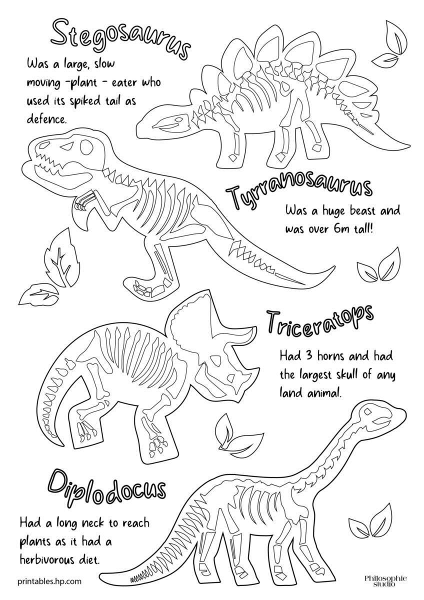Autumn Fun Dino Bones Printables Free Coloring Pages Learning Worksheets HP Official Site Autumn Fun Dino Bones Printables Free Coloring Pages Learning Worksheets HP Official Site