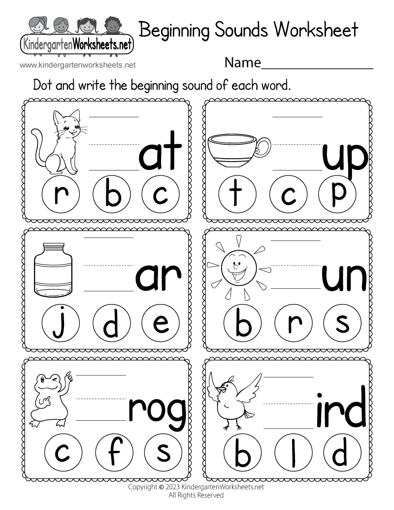 Beginning Sounds Worksheet Free Printable Digital PDF CVC Words Say And Write The CVC Words Phonics Worksheets Kindergarten Made By Teachers