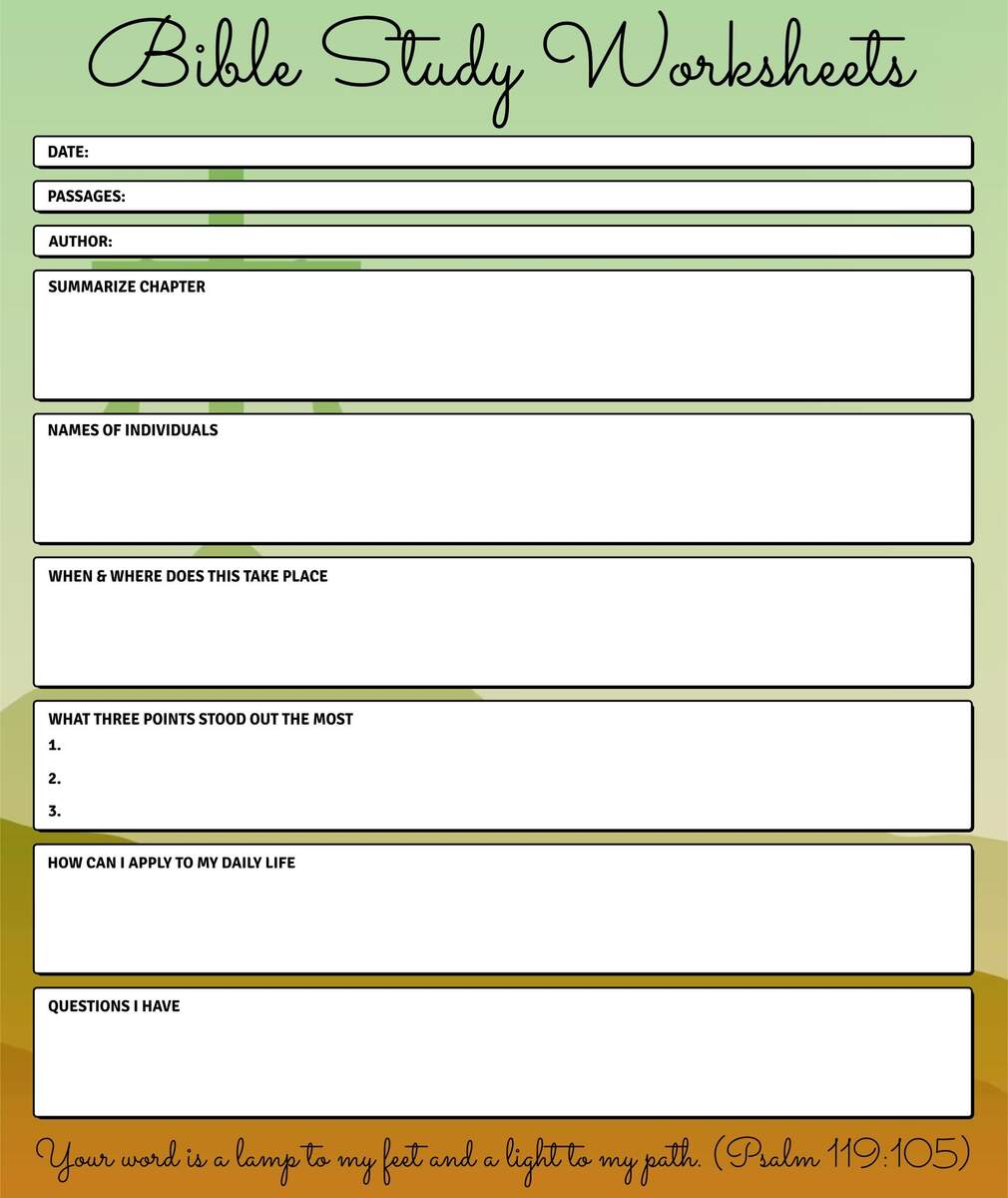 Bible Study Worksheets 10 Free PDF Printables Printablee 15 Printable Teen Bible Study Worksheets Free PDF At Worksheeto