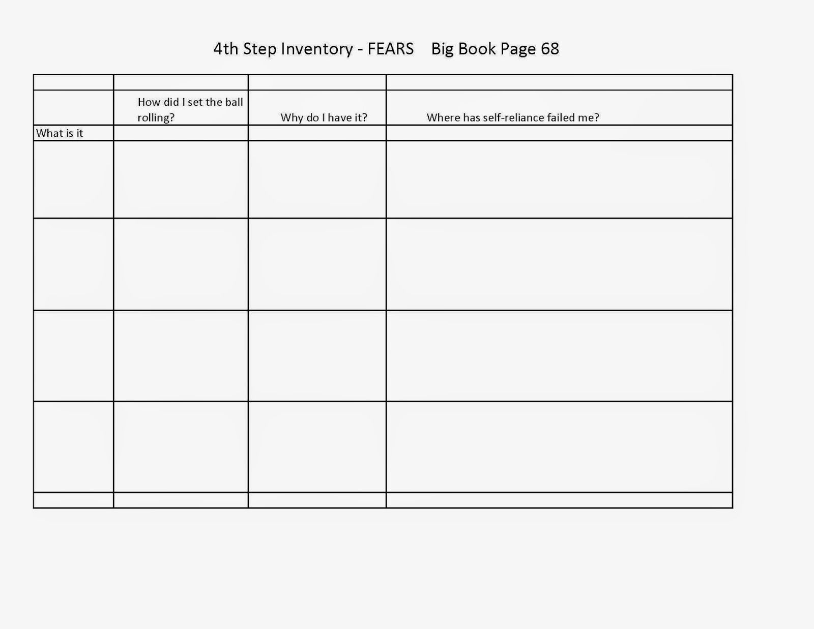Big Book Study Guide Downloads Worksheets Library