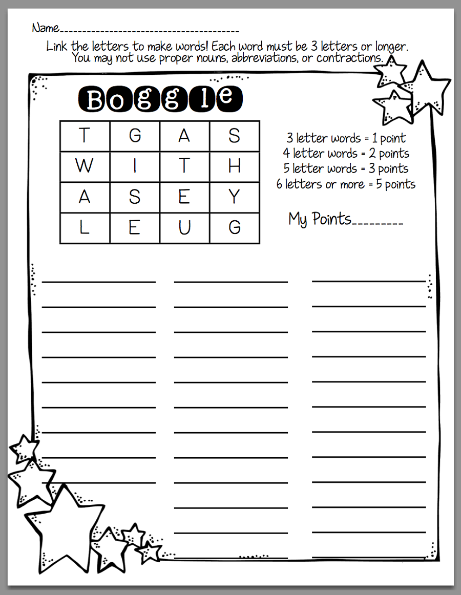 Boggle Boggle