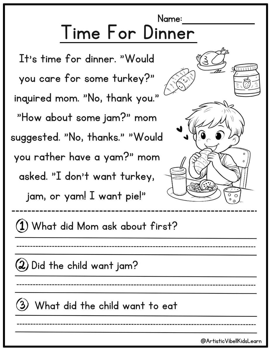 1st Grade Reading Worksheets Best Coloring Pages For Kids Worksheets Library