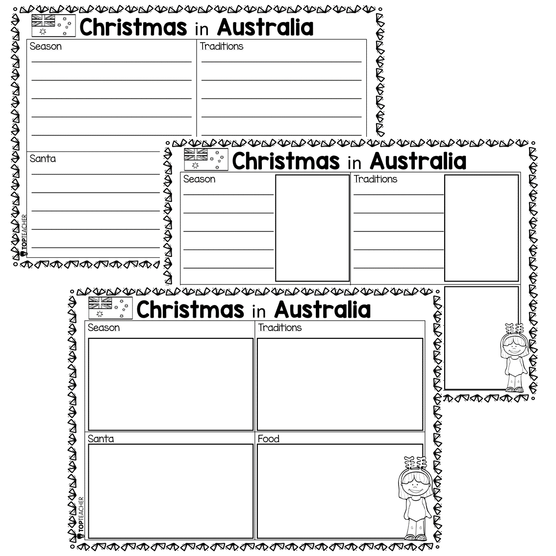 Christmas Around The World Worksheets Top Teacher