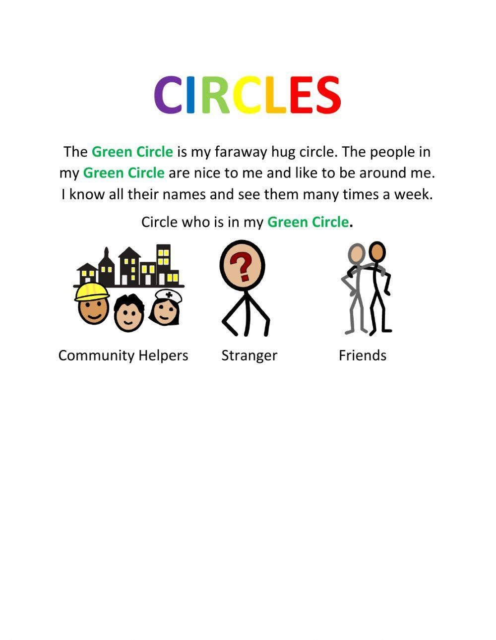 Circles Worksheet Worksheet Worksheets Library