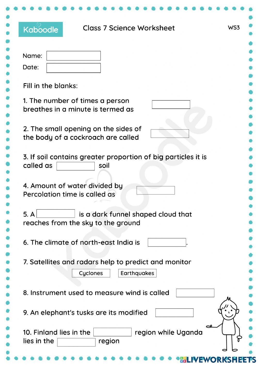 Printable 7th Grade Classification Of Matter Solid Liquid Gas Worksheets
