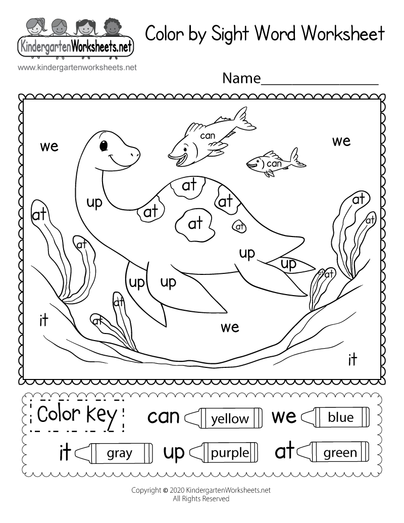 Color By Sight Word Worksheet Free Printable Digital PDF Flower Color Words Worksheet Made By Teachers