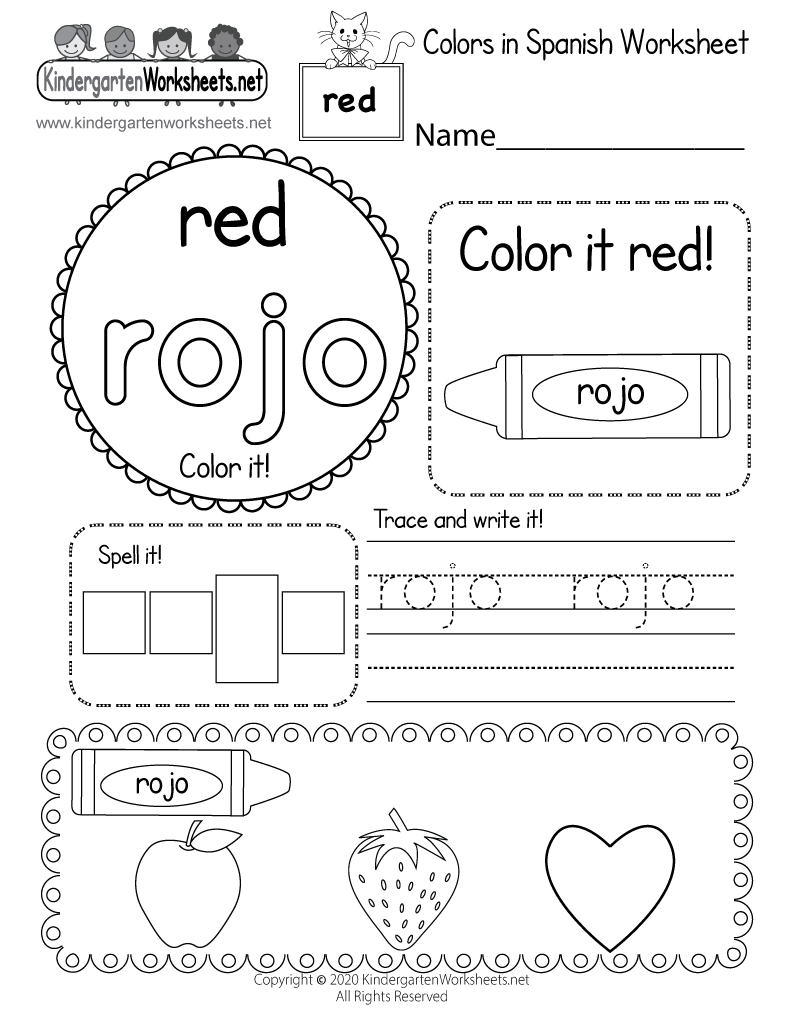 Spanish Numbers Worksheet Free Printable Digital PDF