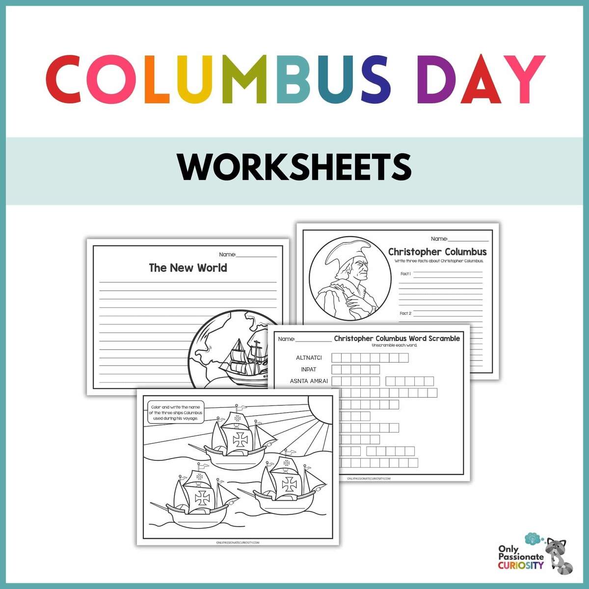 English For Kids Step By Step Columbus Day Worksheets And Reading Comprehension
