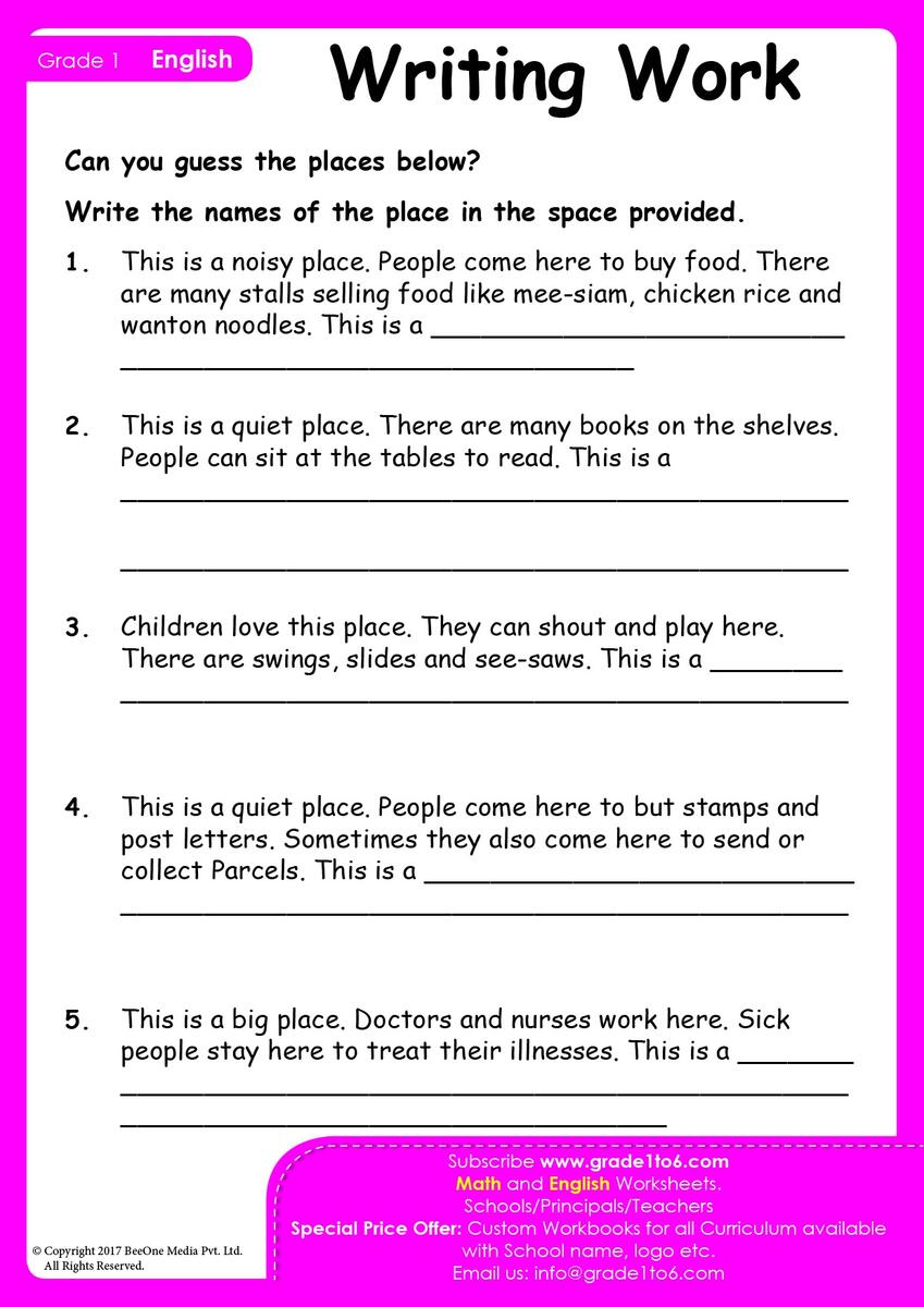 Context Clues Worksheets Grade1to6 Context Clues Worksheets Grade1to6