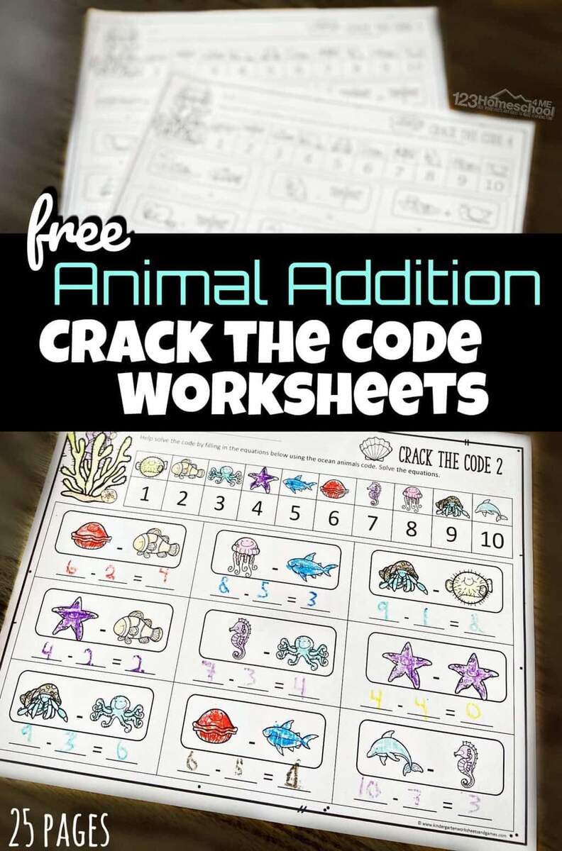 Crack The Code Math Worksheets