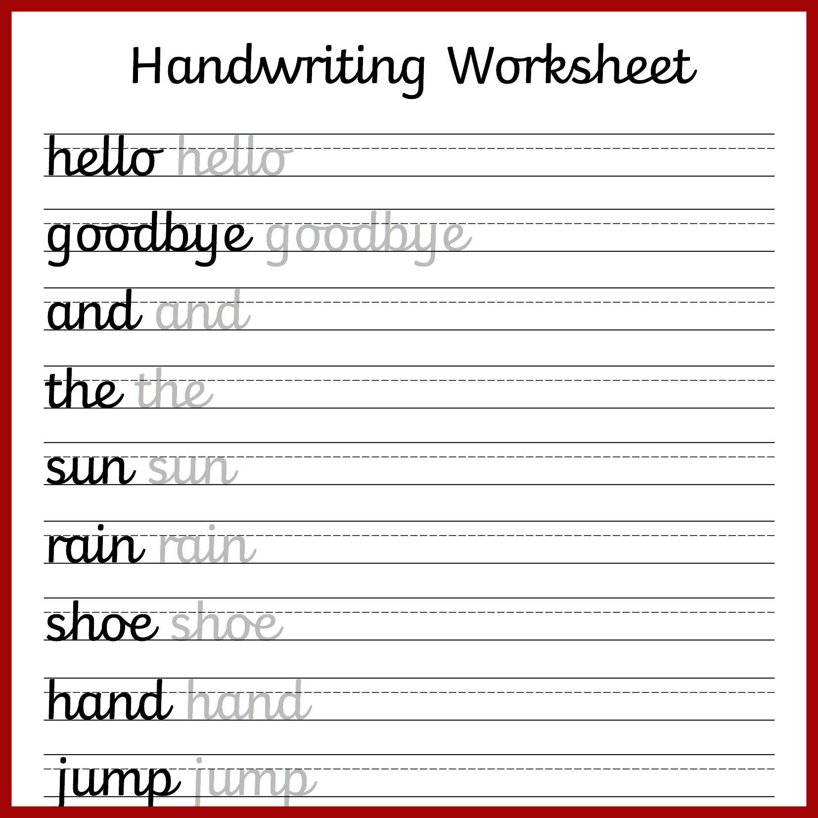 Printable Cursive Alphabet Worksheets Teach Beside Me