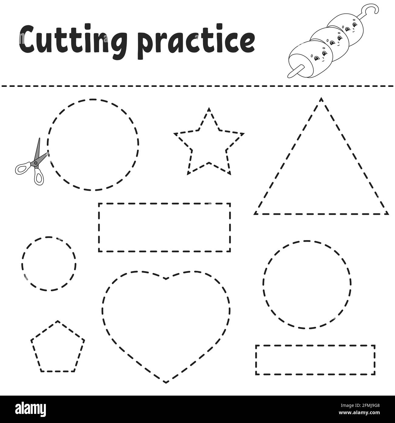Cutting Practice For Kids Education Developing Worksheet Activity Page With Pictures Game For Children Isolated Vector Illustration Funny Charact Stock Vector Image Art Alamy Cutting Practice For Kids Education Developing Worksheet Activity Page With Pictures Game For Children Isolated Vector Illustration Funny Charact Stock Vector Image Art Alamy