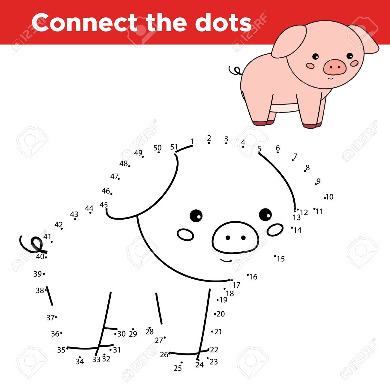 Dot To Dot Game For Children Cute Cartoon Kawaii Pig Animals Of Farm Learn Numbers Drawing Animal Educational Worksheet Royalty Free SVG Cliparts Vectors And Stock Illustration Image 139057526 Dot To Dot Game For Children Cute Cartoon Kawaii Pig Animals Of Farm Learn Numbers Drawing Animal Educational Worksheet Royalty Free SVG Cliparts Vectors And Stock Illustration Image 139057526