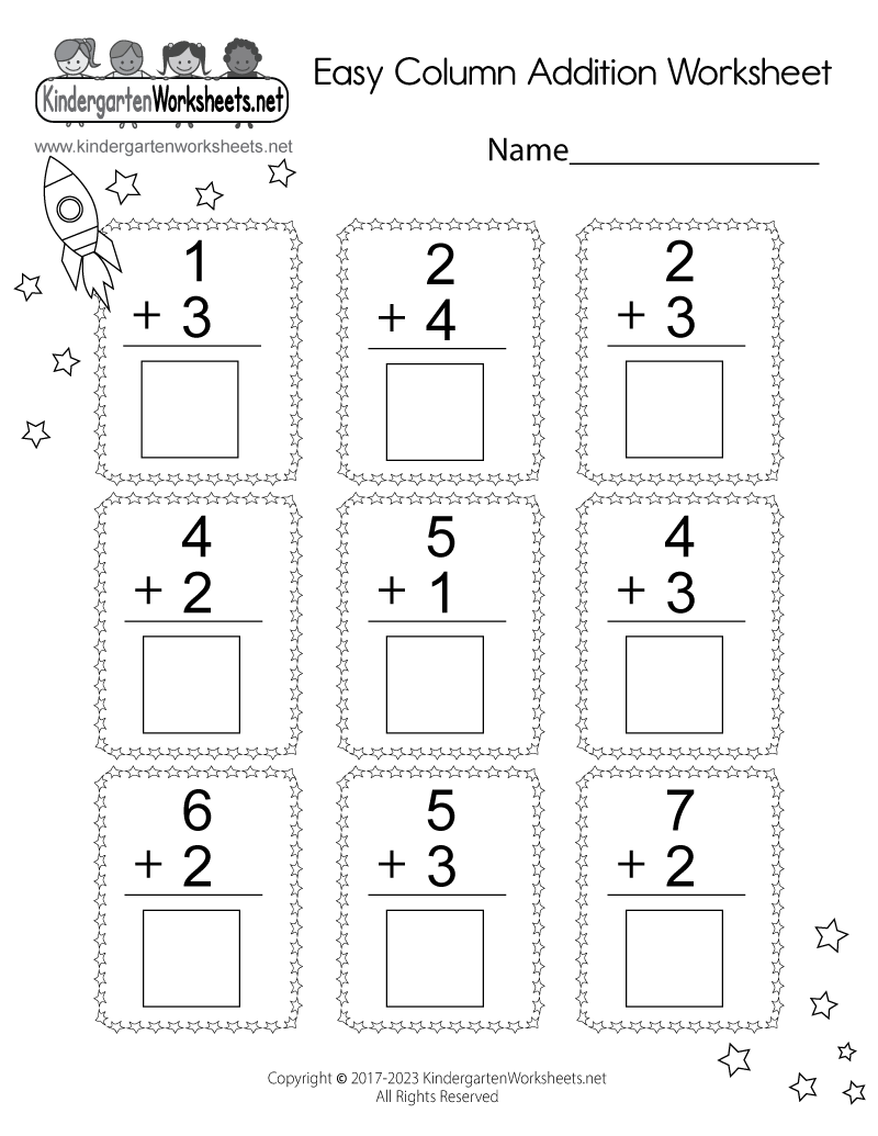 Easy Column Addition Worksheet Free Printable Digital PDF Worksheets Library Easy Column Addition Worksheet Free Printable Digital PDF Worksheets Library
