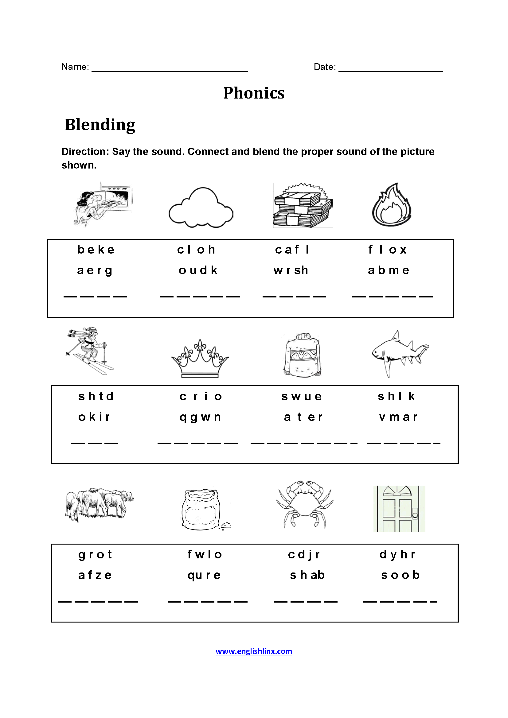 Phonics Worksheets For Phases 3 And 4 By Teach Simple Worksheets Library