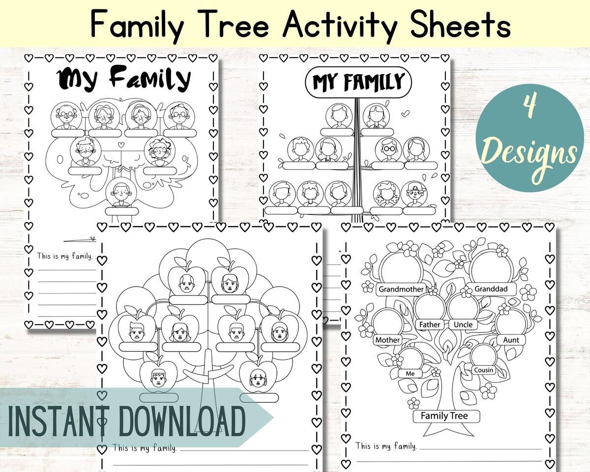 Family Tree Printable Template Fillable Family Tree Chart Family Tree Printable For Kids Family Tree Chart Template Etsy Denmark Family Tree Printable Template Fillable Family Tree Chart Family Tree Printable For Kids Family Tree Chart Template Etsy Denmark