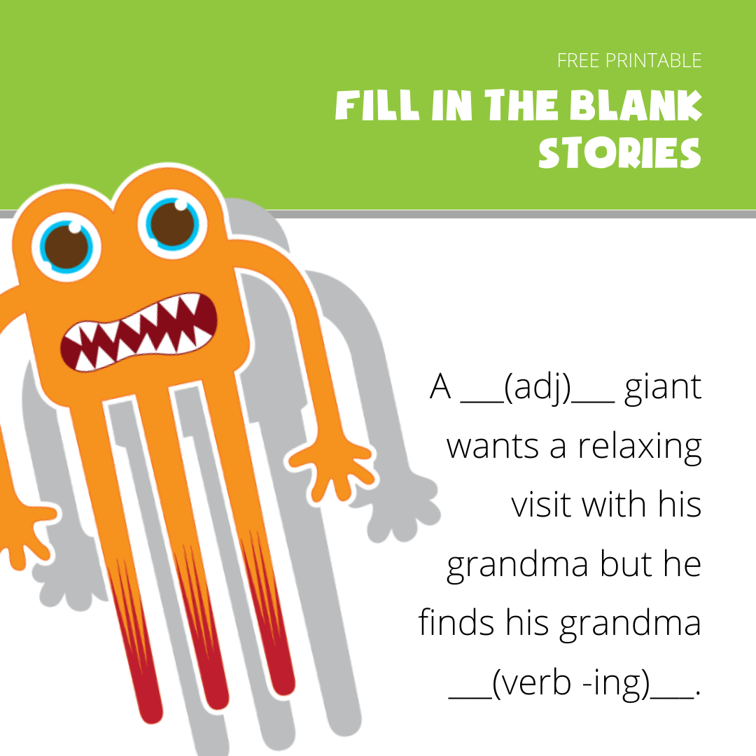 Fill In The Blank Stories Giant Super Easy Storytelling Fill In The Blank Stories Giant Super Easy Storytelling