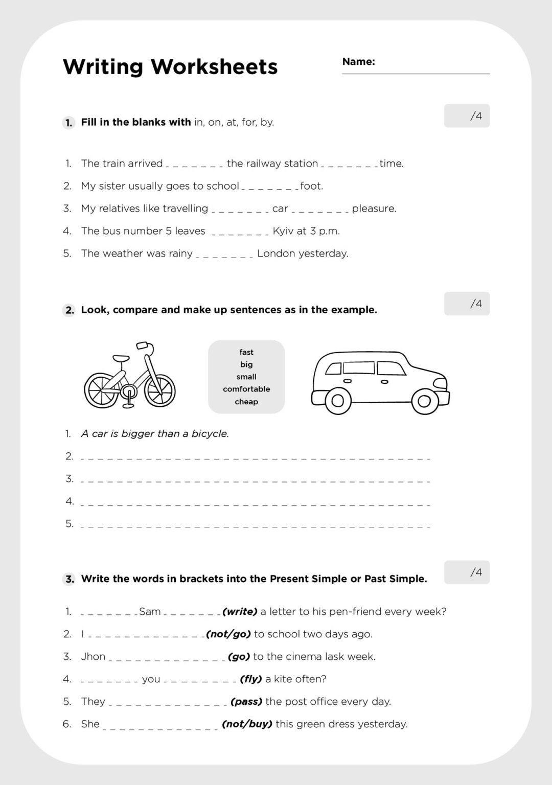 Fourth Grade Writing Worksheets Worksheets Library Writing Worksheets Lined Writing Paper Worksheets Worksheets Library