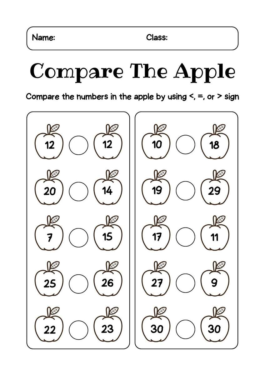 Free 1st Grade Math Worksheet Templates To Customize Canva