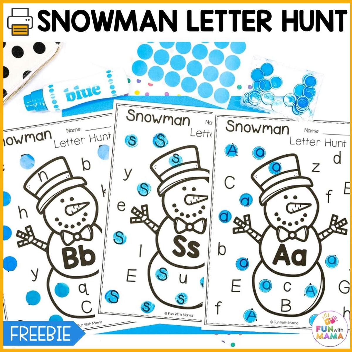 Alphabet Scavenger Hunt Free Letter Recognition Activity For Preschoolers Smart Cookie Printables
