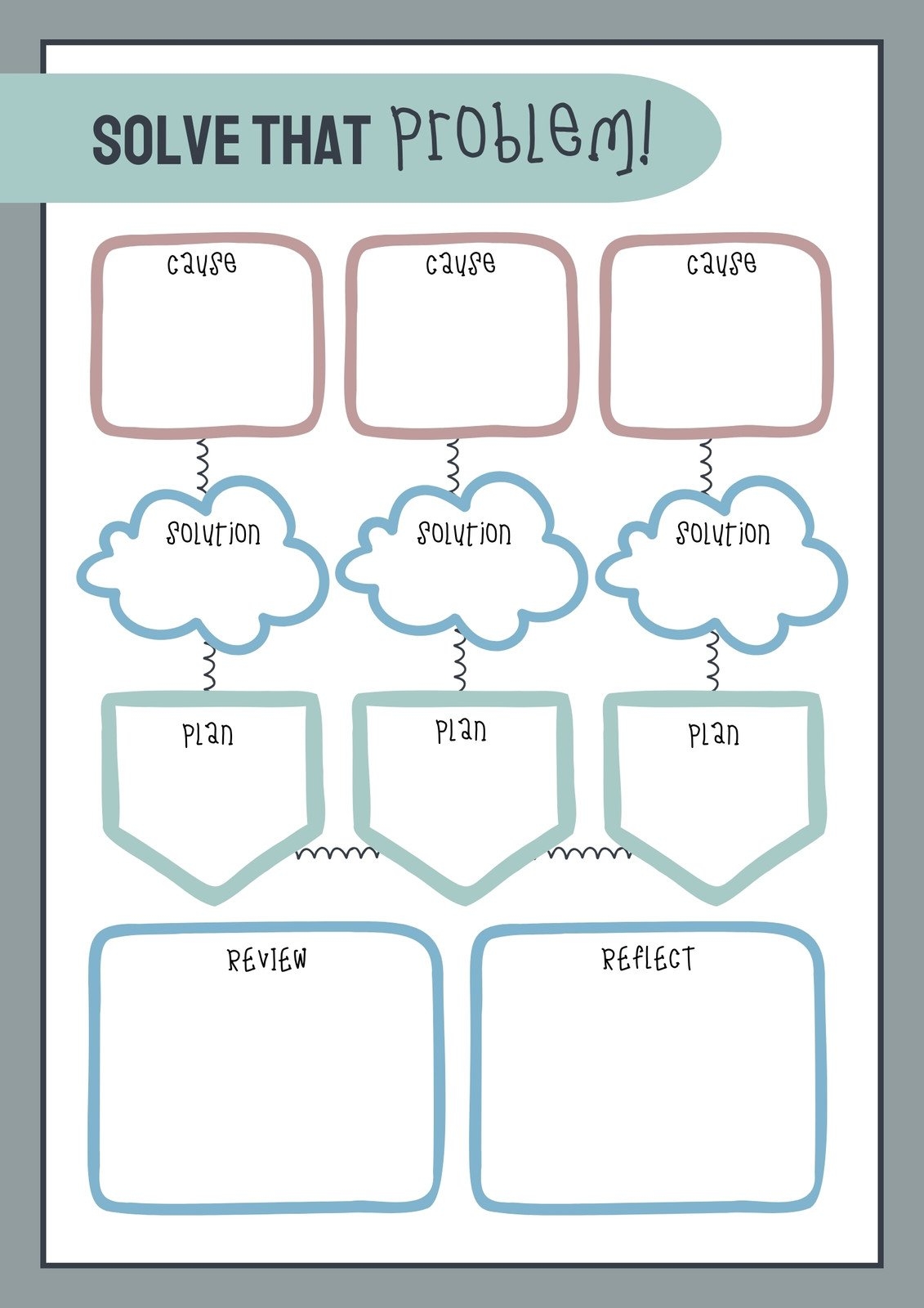 Problem And Solution Worksheet Text Structure Activity Worksheets Library