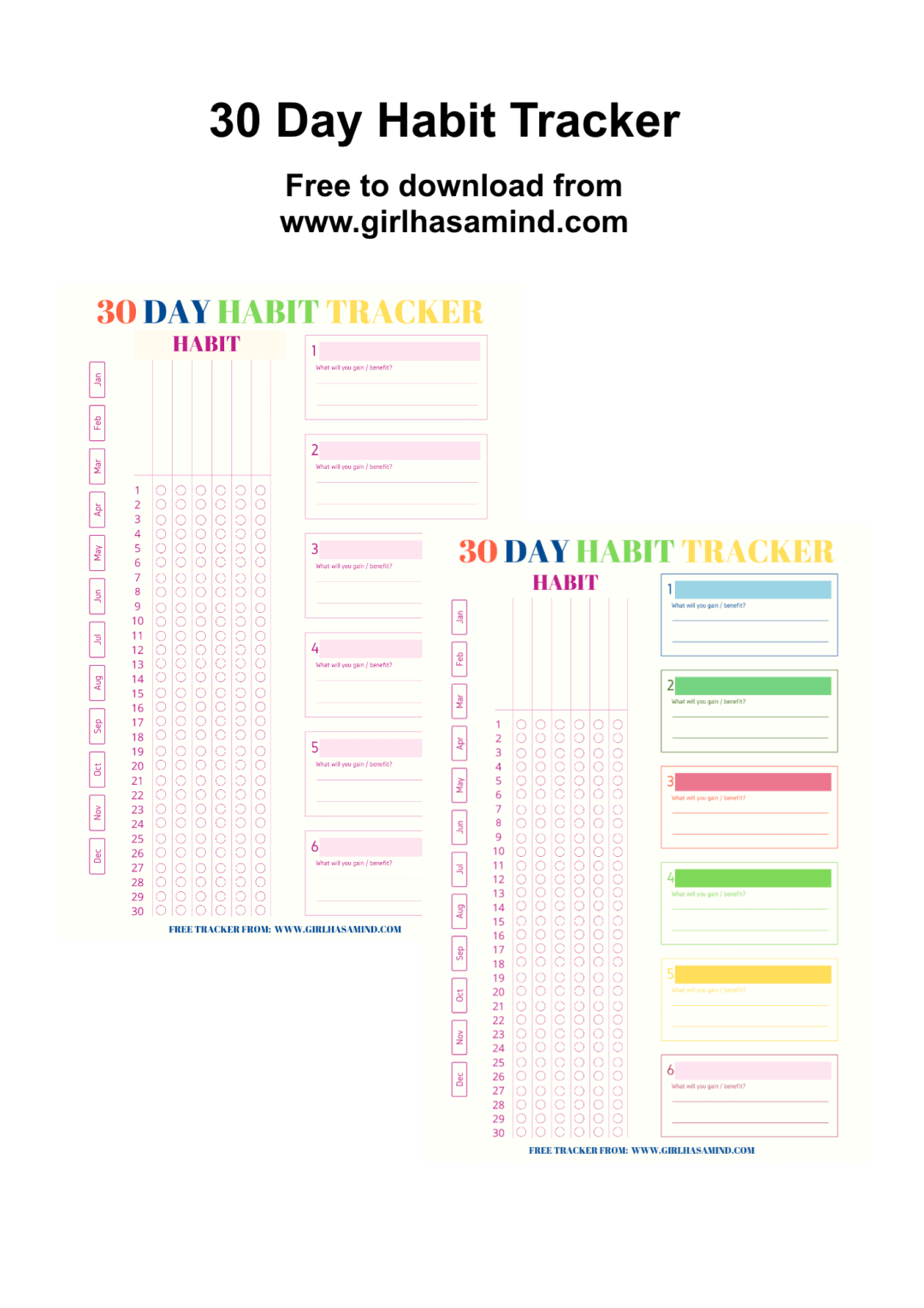 Free Atomic Habit Tracker Template Free Printable Templates Worksheets Library