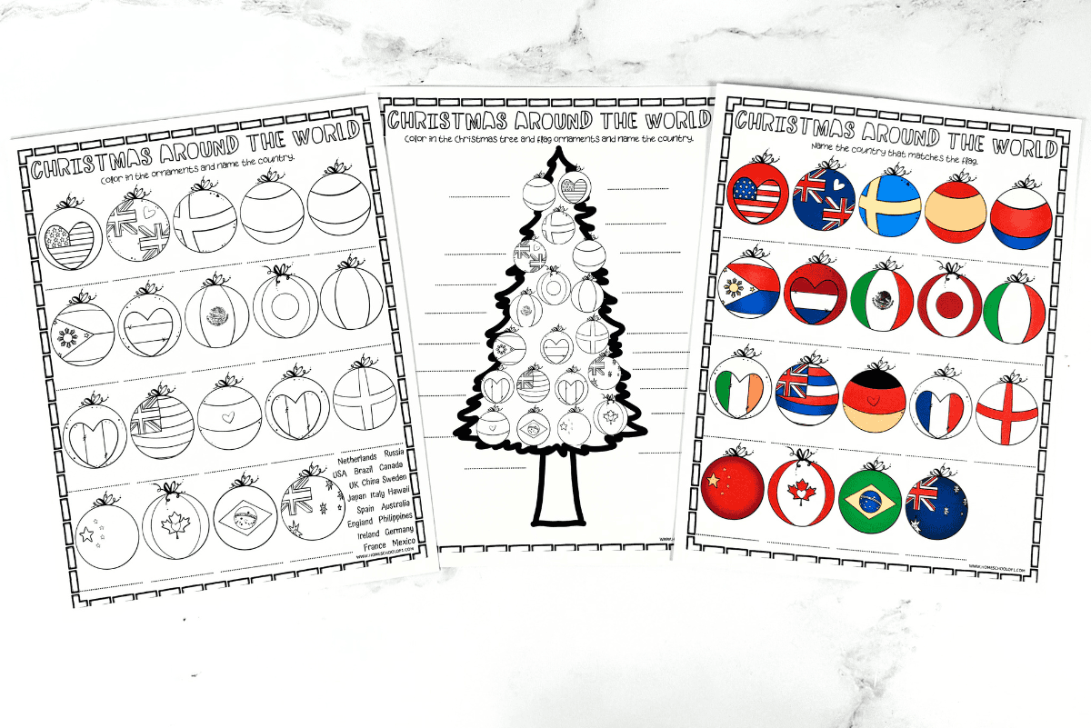 Christmas Around The World Worksheets Top Teacher