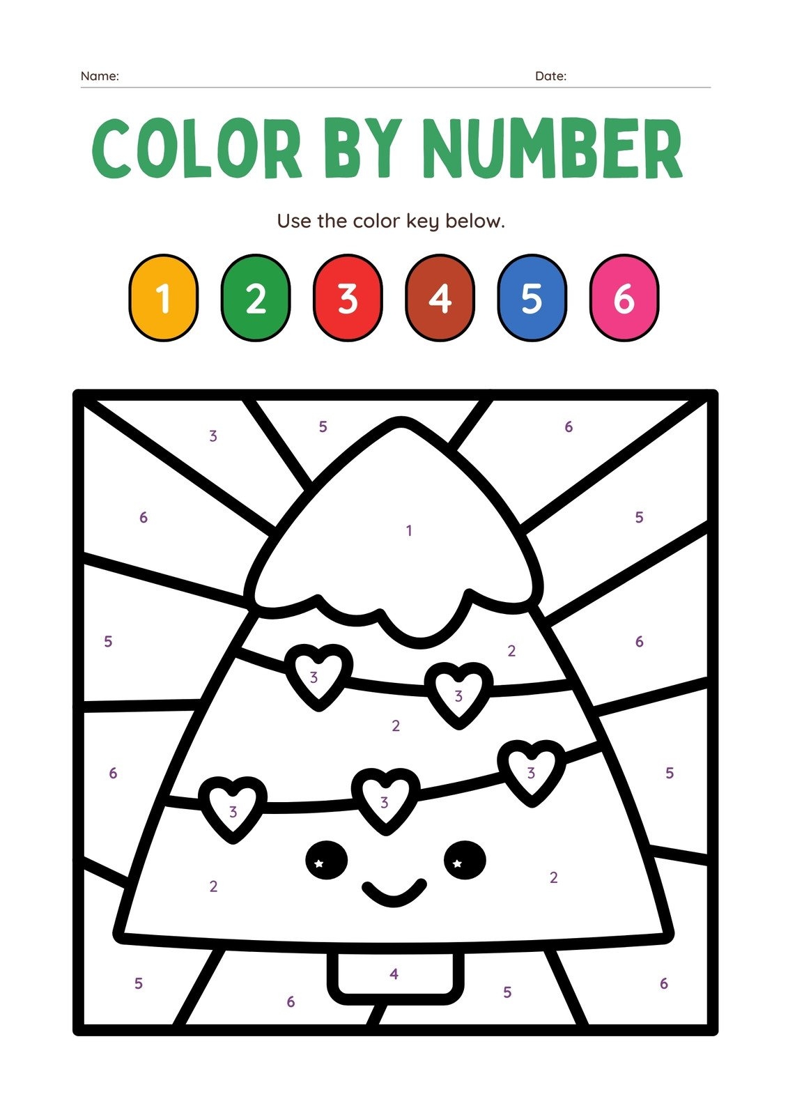 Page 4 Free Editable Christmas Worksheet Templates Canva