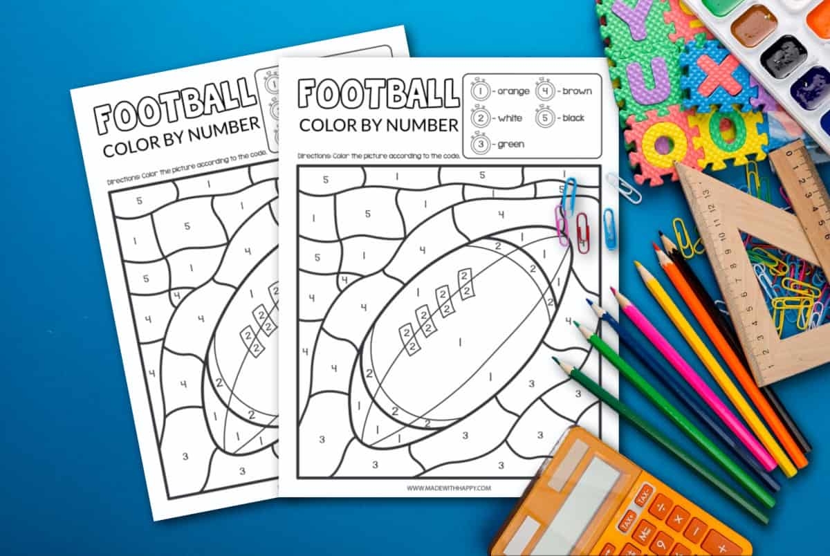 Sports Addition To 20 Color By Code Number NO PREP Coloring Worksheets Made By Teachers