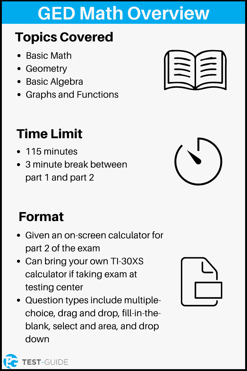 Free GED Math Practice Test Test Guide Worksheets Library
