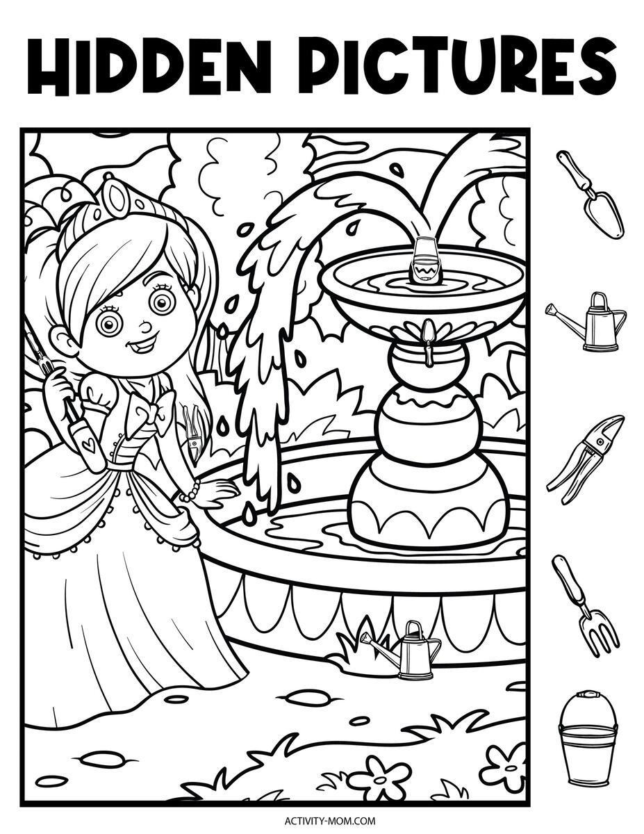 Free Hidden Pictures Printables For Kids The Activity Mom