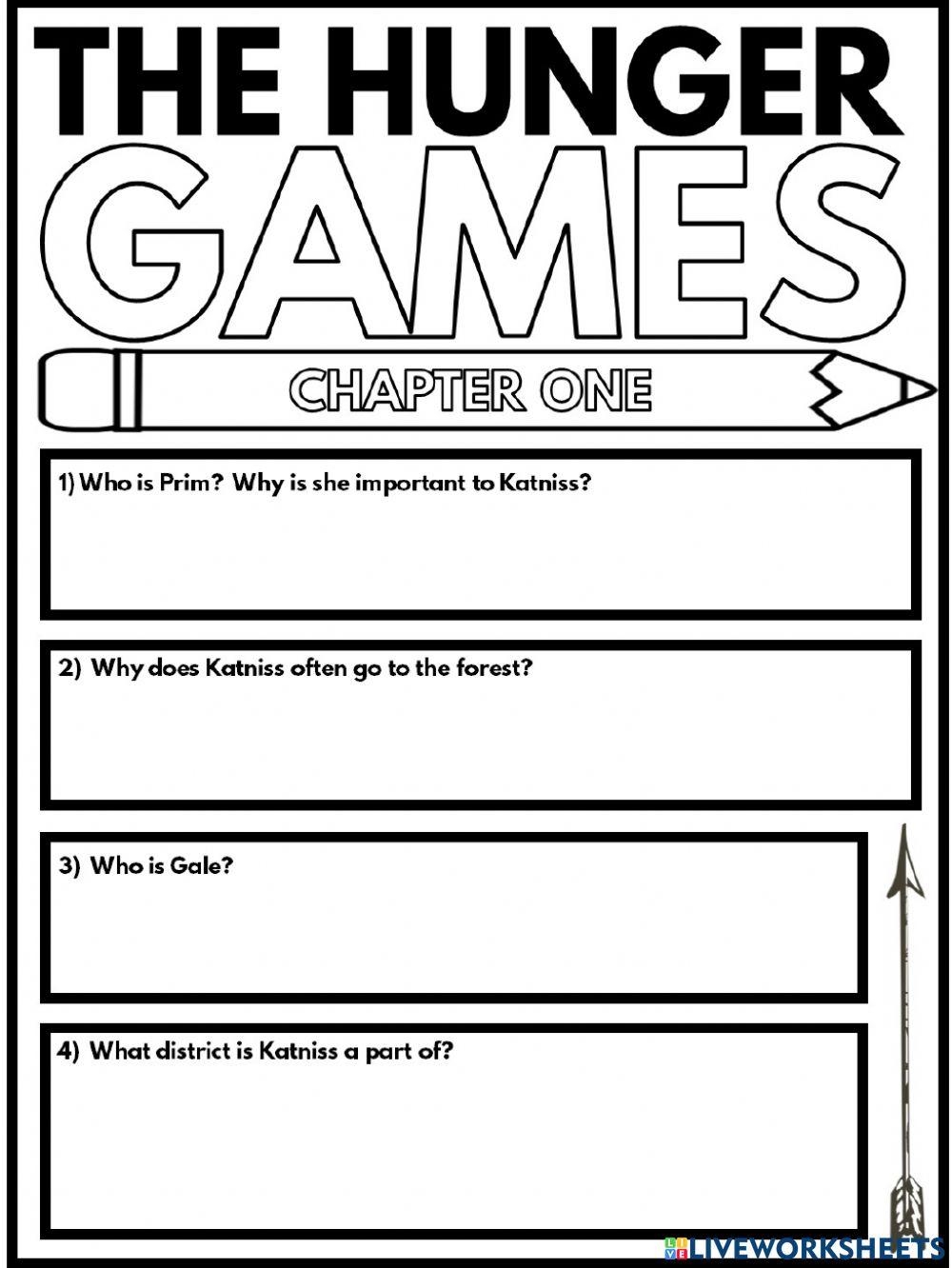 Free Hunger Games Worksheet Download Free Hunger Games Worksheet Png Images Free Worksheets On Clipart Library