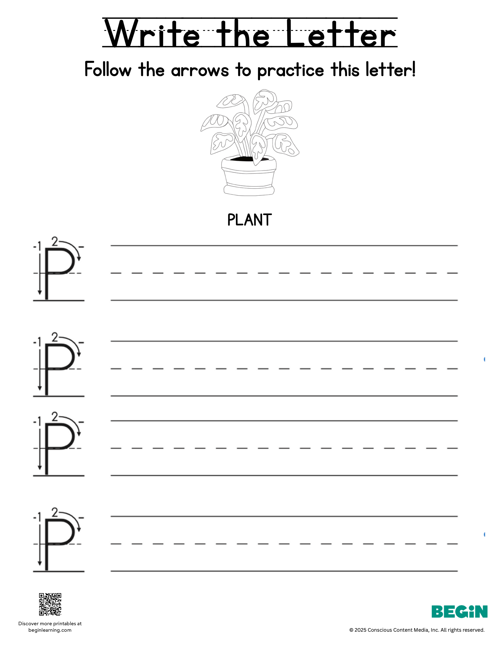 Free Letter P Printing Writing Worksheets Begin Learning Free Letter P Printing Writing Worksheets Begin Learning
