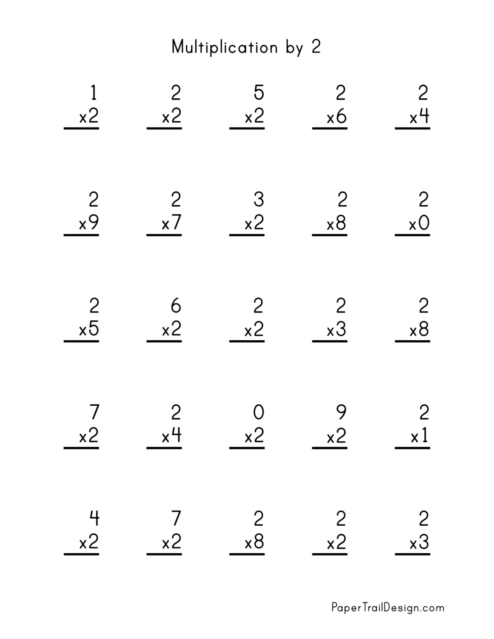 Basic Multiplication Worksheets K12 Math Worksheets